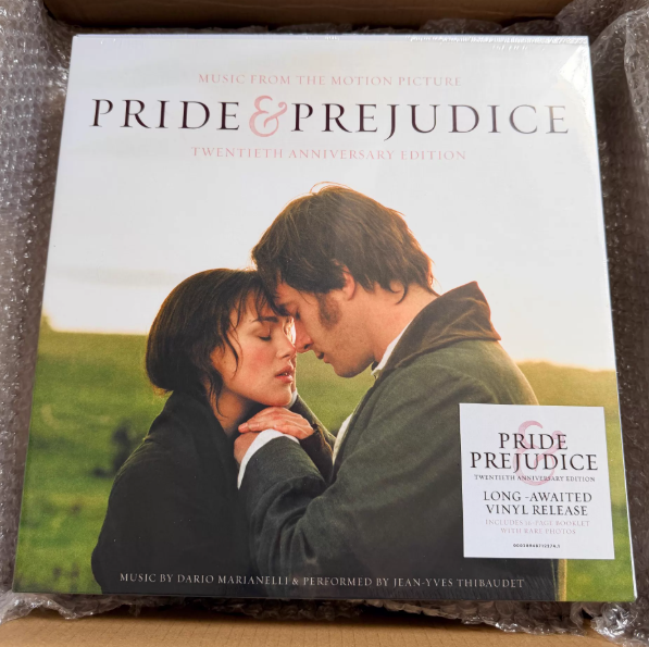 Pride & Prejudice Original Motion Picture Soundtrack 20th Anniversary Edition Vinyl LP