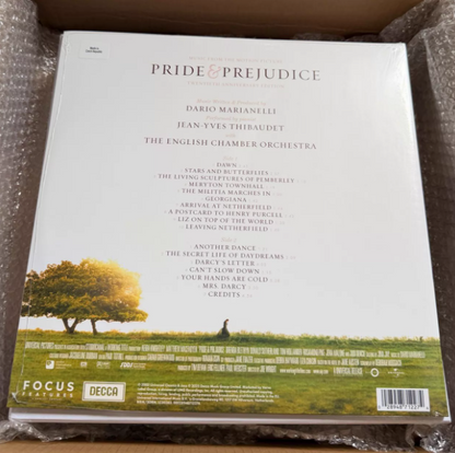 Pride & Prejudice Original Motion Picture Soundtrack 20th Anniversary Edition Vinyl LP
