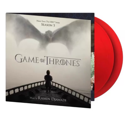 Game Of Thrones Season 5 Red Vinyl 2LP Numbered Edition