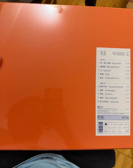 Chou Hui – Where To Go Limited Numbered Box Set Taiwan Edition
