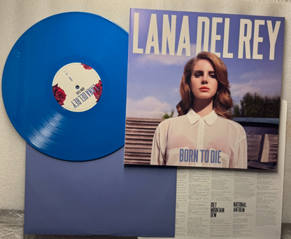 Lana Del Rey Bundle – Born To Die Blue Vinyl / Lust For Life Signed Green Vinyl / Video Games & Blue Jeans Signed Picture Disc