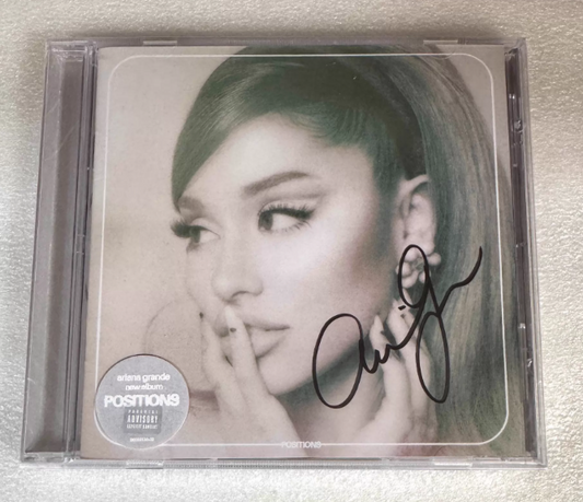 Ariana Grande – Positions Signed CD Sealed