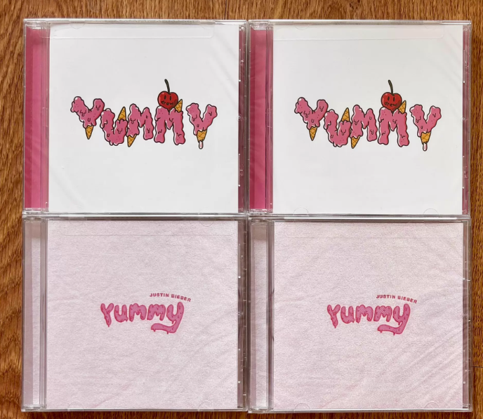 Justin Bieber – Yummy First Press Hand-Signed CD