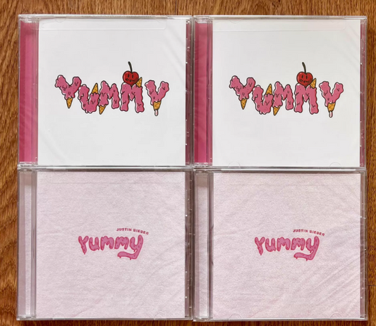 Justin Bieber – Yummy First Press Hand-Signed CD
