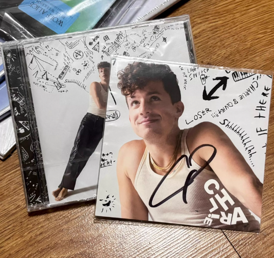 Charlie Puth – CHARLIE UK Exclusive Hand-Signed Art Card CD
