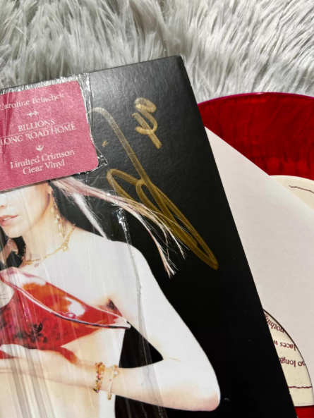 Caroline Polachek – Desire, I Want To Turn Into You Signed Red Vinyl LP