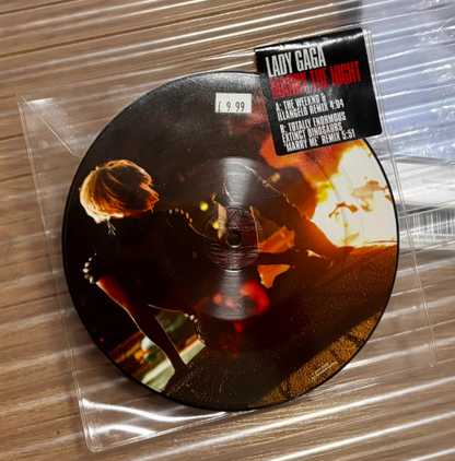 Lady Gaga Marry The Night Heart Shaped Picture Disc 12" Vinyl M/NM