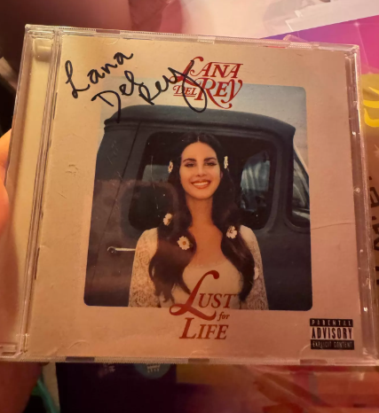 Lana Del Rey – Lust For Life Hand-Signed CD