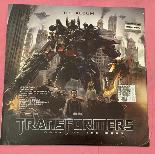 Transformers: Dark of the Moon – The Album RSD Brown Vinyl 2LP