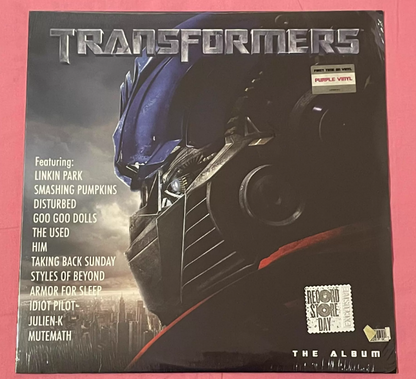 Transformers: Dark of the Moon – The Album RSD Brown Vinyl 2LP