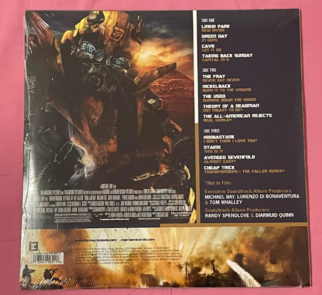 Transformers: Dark of the Moon – The Album RSD Brown Vinyl 2LP