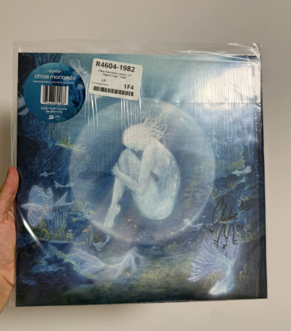 Chloe Moriondo – Oyster Signed Sea Blue Glitter Vinyl LP