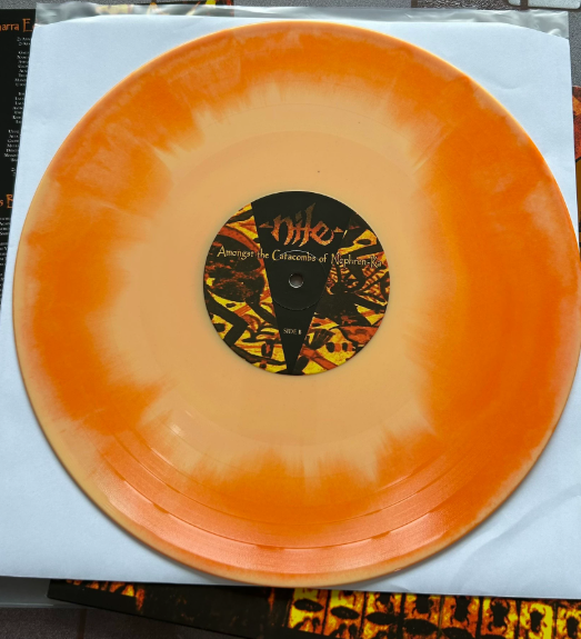 Nile – Amongst The Catacombs Of Nephren-Ka 2015 Orange Vinyl LP