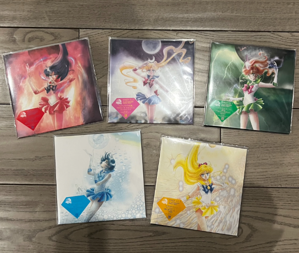 Sailor Moon 20th Anniversary 7" Vinyl Single Collection (5 Titles Set)