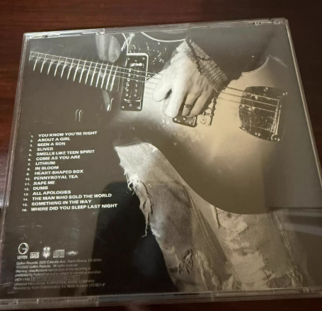 Nirvana – Nirvana Best Japanese First Press CD with OBI