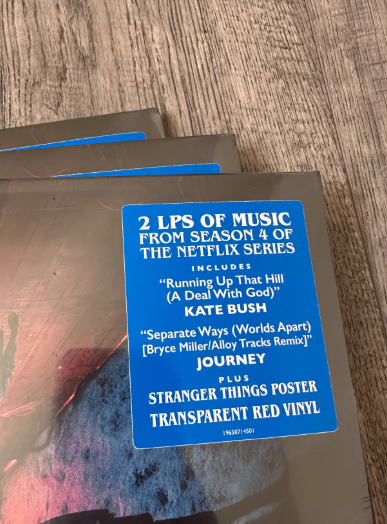 Stranger Things 4 – Original Soundtrack Red Vinyl 2LP