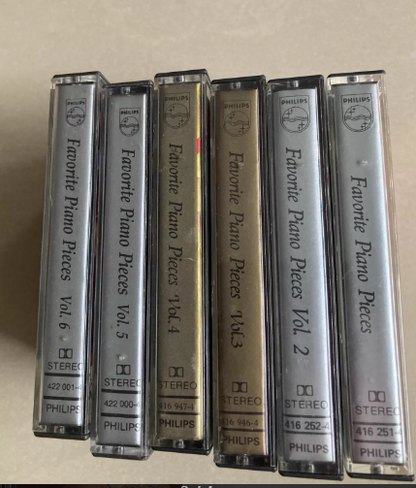 Favorite Piano Pieces Vol. 1–6 Gold Edition Cassette Box Set