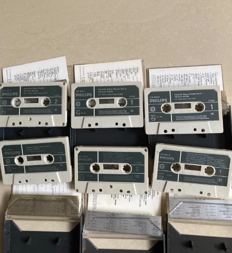 Favorite Piano Pieces Vol. 1–6 Gold Edition Cassette Box Set