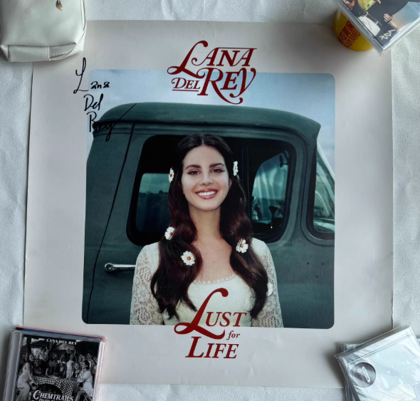 Lana Del Rey – Lust For Life / Signed Poster 24" Edition