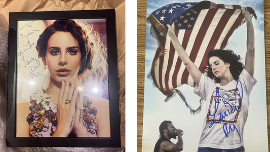 Lana Del Rey – Signed Promotional Poster