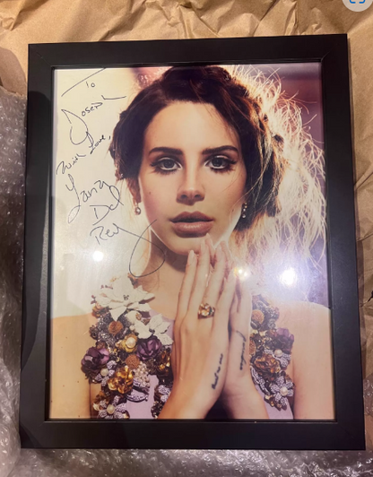 Lana Del Rey – Signed Promotional Poster