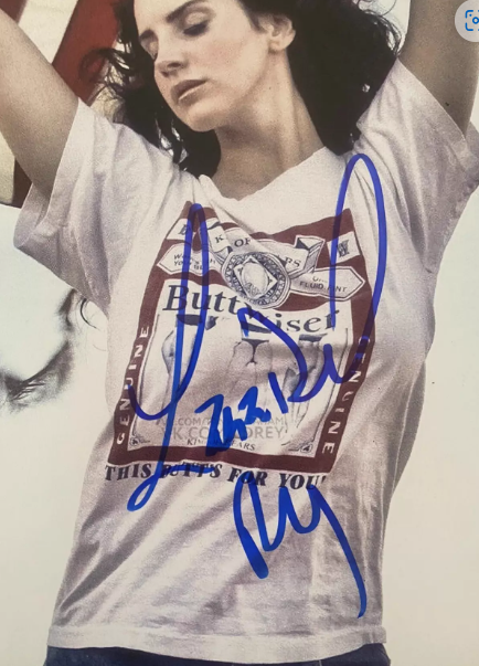 Lana Del Rey – Signed Promotional Poster