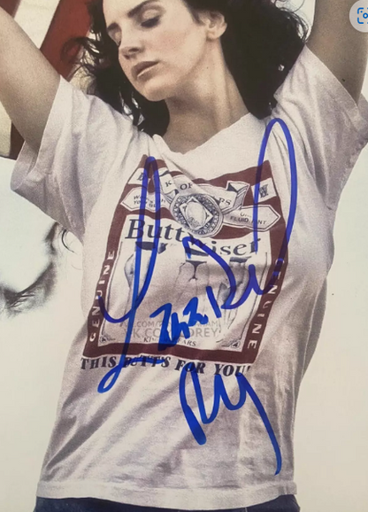 Lana Del Rey – Signed Promotional Poster