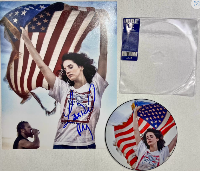 Lana Del Rey – Signed Promotional Poster