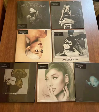 Ariana Grande – 7 Album Vinyl Set Tour / Pop Discography Collection Edition LP