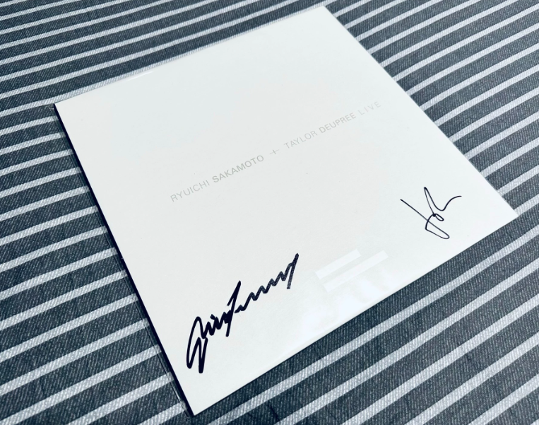 Ryuichi Sakamoto + Taylor Deupree – Live Signed Edition LP