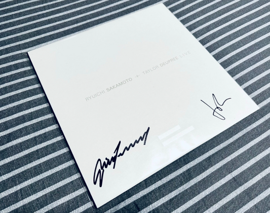Ryuichi Sakamoto + Taylor Deupree – Live Signed Edition LP