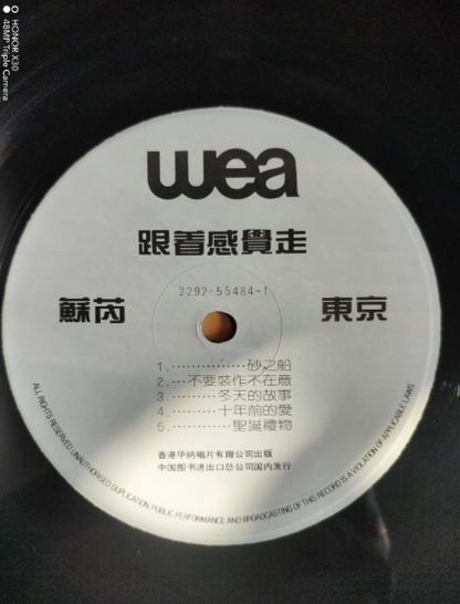 Su Rui – Follow Your Feeling: Taipei • Tokyo First Press Vinyl LP