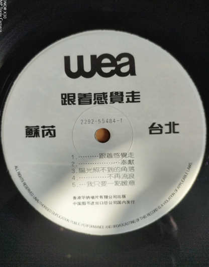 Su Rui – Follow Your Feeling: Taipei • Tokyo First Press Vinyl LP