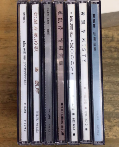 Christopher Wong – Since We Met 7CD Box Set Hong Kong Philips Edition