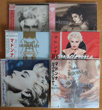 Madonna – Rebel Heart Tour Japan Mini LP CD Collection Box Set 6CD
