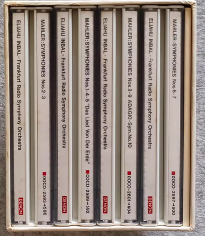 Gustav Mahler – The Complete Symphonies / Eliahu Inbal 16CD Box Set