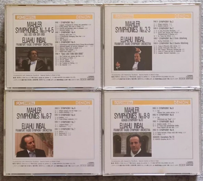 Gustav Mahler – The Complete Symphonies / Eliahu Inbal 16CD Box Set