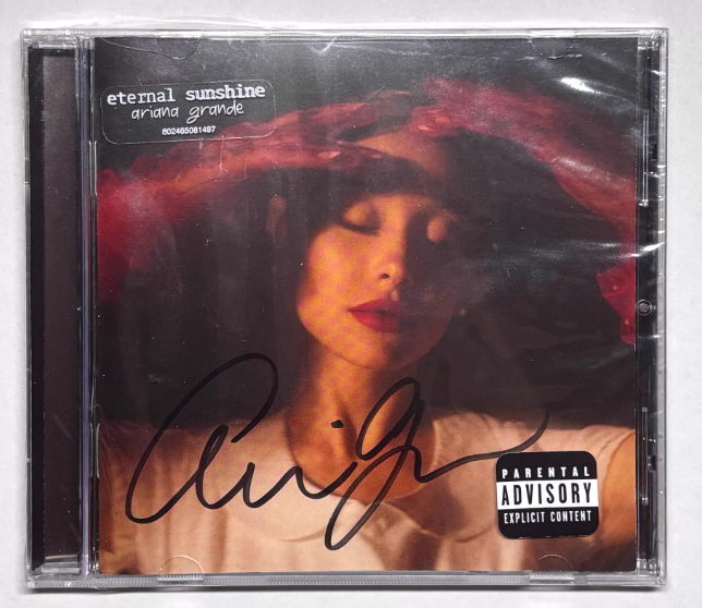 Ariana Grande – Eternal Sunshine Signed First Press CD Album