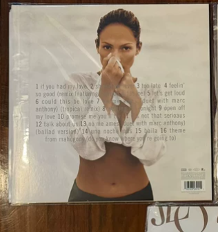 Jennifer Lopez – On The 6 25th Anniversary Signed Black Vinyl 2LP