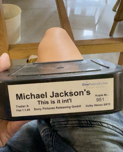 Michael Jackson – This Is It 35mm Film Reel