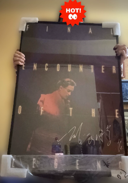 張國榮 – Final Encounter of the Legend Signed Poster