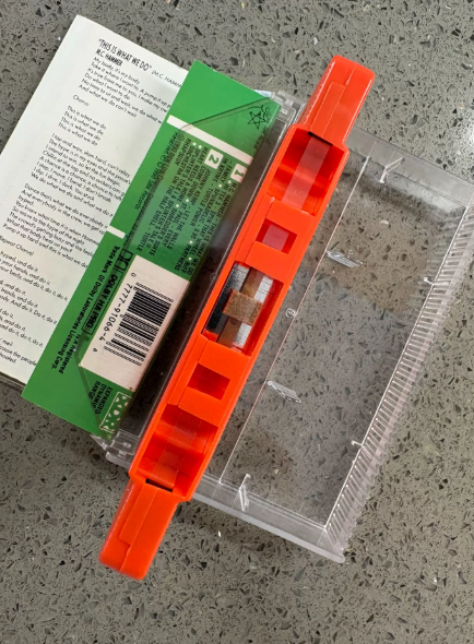 Teenage Mutant Ninja Turtles – Original Motion Picture Soundtrack Orange Cassette
