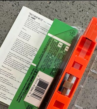 Teenage Mutant Ninja Turtles – Original Motion Picture Soundtrack Orange Cassette