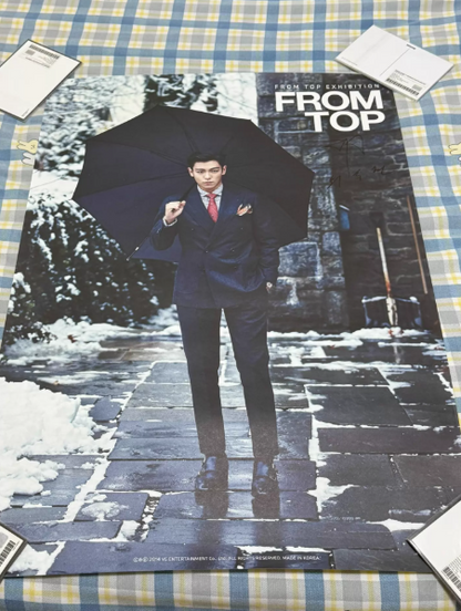 BIGBANG TOP – FROM TOP Exhibition Limited Poster Set (3 Posters)