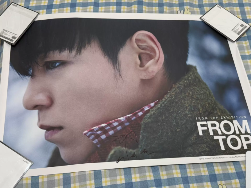BIGBANG TOP – FROM TOP Exhibition Limited Poster Set (3 Posters)