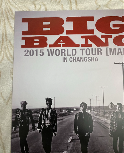 BIGBANG – 2015 World Tour [MADE] in Changsha Official Concert Poster