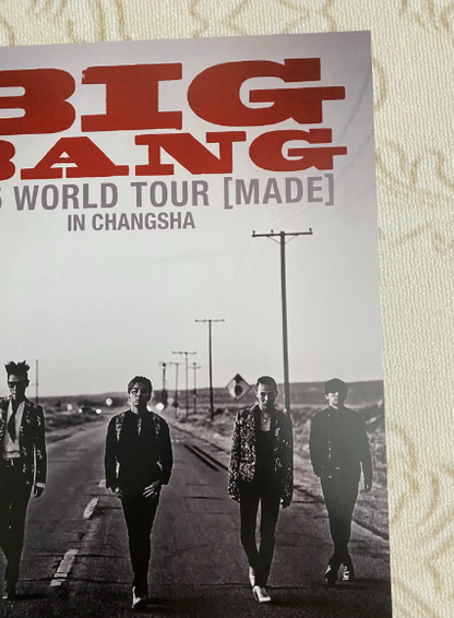 BIGBANG – 2015 World Tour [MADE] in Changsha Official Concert Poster