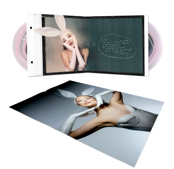 Ariana Grande – Dangerous Woman 10th Anniversary Pink & Clear Swirl Vinyl 2LP