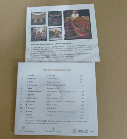 Crystal Cable – 20 Years into an Infinite Musical Journey SACD + Crystal Cable 40th Anniversary CD