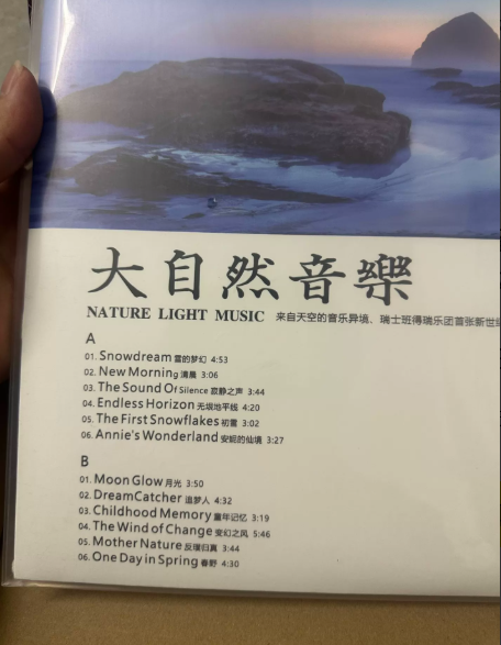 Nature Light Music 大自然音樂 12 Inch LP Vinyl Record